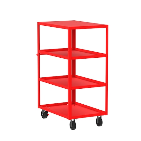 Valley Craft Utility Cart, Steel, 3600 lb Load Capacity, 41 in L, 24 in W F89171RDPH