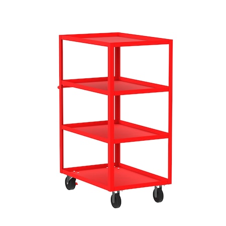 Valley Craft Utility Cart, Steel, 3600 lb Load Capacity, 41 in L, 24 in W F89172RDPH