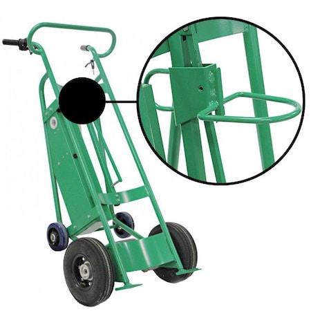Valley Craft Powered Hand Truck, 800 lb, w/Pneumatic Wh F89484P