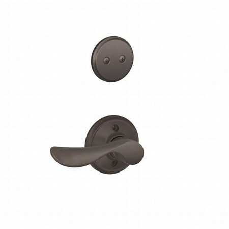 Schlage LH Champagne Lever Dummy Interior Trim F94CHP613LH