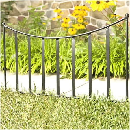 Cobraco Canterbury Fence Border, Black FB102