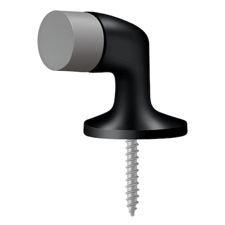 Deltana Floor Door Bumper 1-3/8" Black FDB138U19
