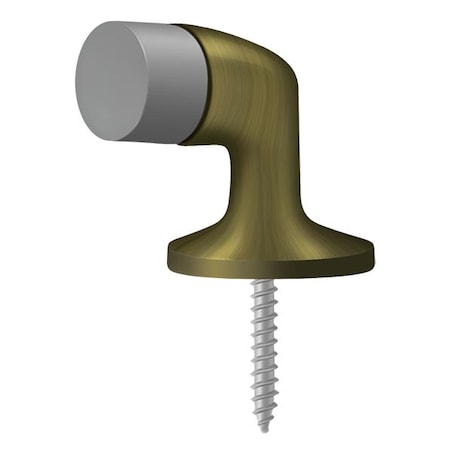 Deltana Floor Door Bumper 1-3/8" Antique Brass FDB138U5