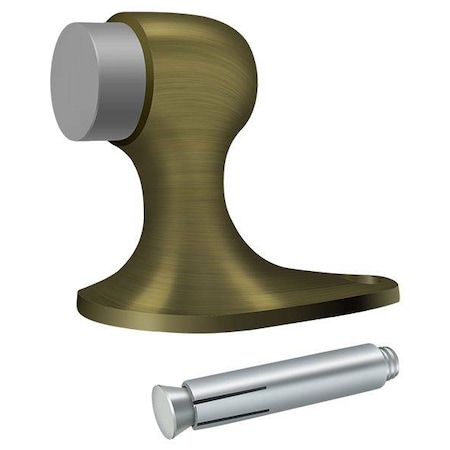 Deltana Floor Door Bumper 2-1/8" Antique Brass FDB218U5