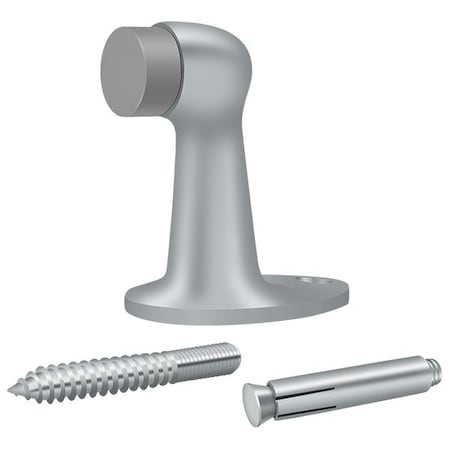 Deltana Floor Door Bumper 2-7/8" Satin Chrome FDB278U26D