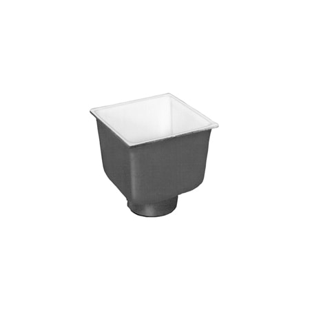 Zurn FD2378-NH3-H - 8" x 8" Acid Resisting Enamel Coated Floor Sink with 3" No-Hub Connection and 6" Sump Depth FD2378-NH3-H