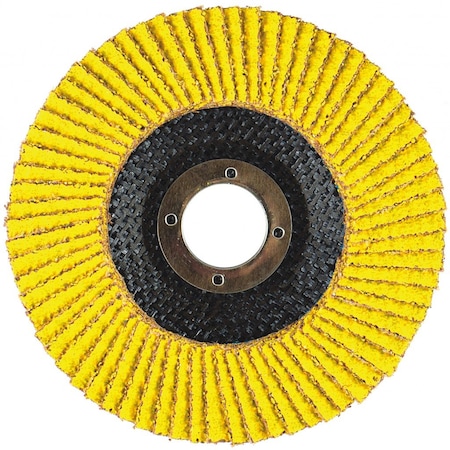 Arc Abrasives 4-1/2" x 7/8" Hard Edge SZA Flap Disc, 60 Grit 10825AF