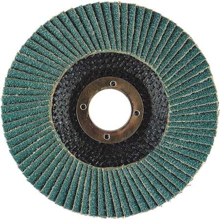 Arc Abrasives 4-1/2" x 5/8"-11 Hard Edge SZA Fiberglass Flap Disc, 60 Grit 10815AF