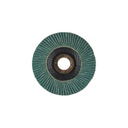 Arc Abrasives 4-1/2" x 7/8" T27 - Flat Face SZA Fiberglass Flap Disc, 60 Grit 10825FF