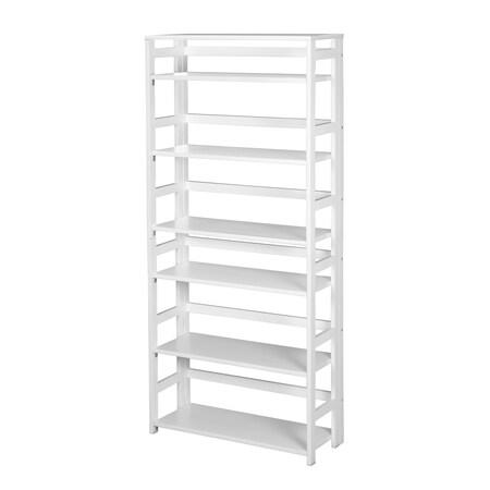 Regency Flip Flop 67" High Folding Bookcase, Whit FF6730WH