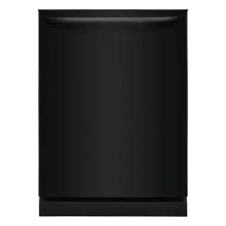 Frigidaire Dishwasher, 25" D, 24" W, Black, Residential FDPH4316AB