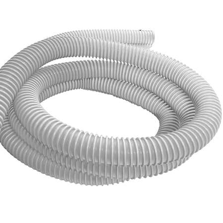 Delfin Industrial Hose, 10, White Helix conduc, 50mm(2") FH0033.50.10