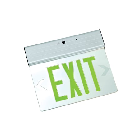 Fulham LED Emergency Exit Sign, Dual, Green, FHEX24ADGEM FHEX24ADGEM