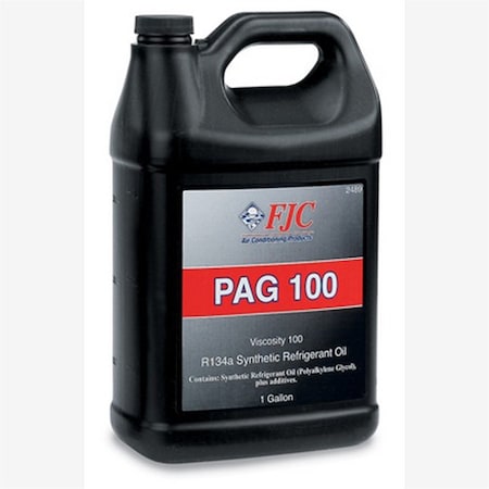 Fjc 1 gal. PAG Oil, 100 ISO Viscosity 2489