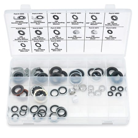 Fjc Master Sealing Washer Assortment, 47 Piec FJC4296