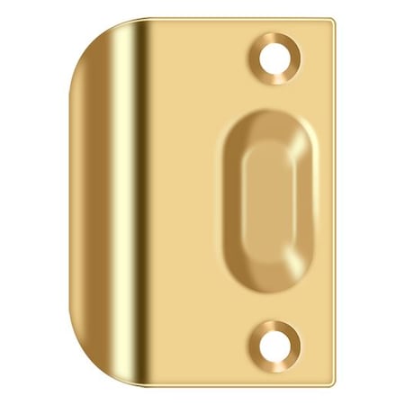 Deltana Full Lip Strike Plate Lifetime Brass FLSP335CR003