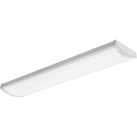 Lithonia Lighting LED Wrap 4ft, Adjustable LM Output, Swit FML4W 48 ALO6 8SWW2 TD
