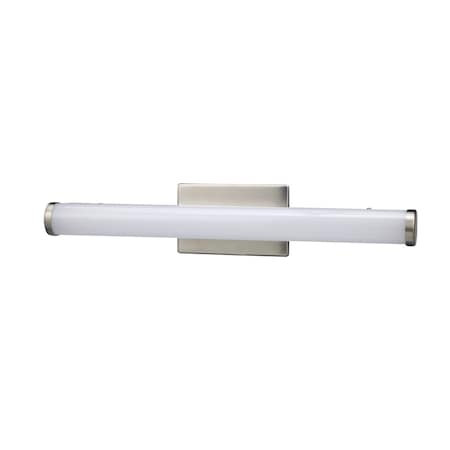 Lithonia Lighting Brushed Nickel Contemporary Cylinder Van FMVCCL 24IN MVOLT 30K 90CRI BN M6
