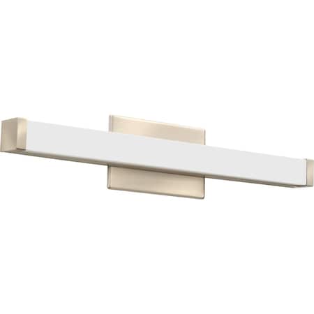 Lithonia Lighting Brushed Nickel Contemporary Square Vanit FMVCSL 24IN MVOLT 30K 90CRI BN M6