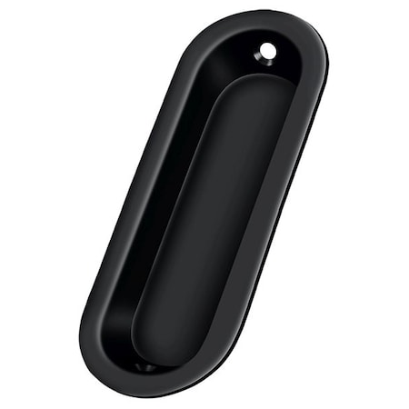 Deltana Flush Pull, Oblong, 3-1/2" X 11/4" X 5/16" Black FP223U19