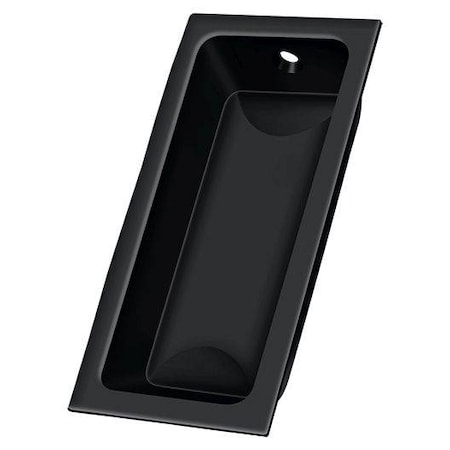 Deltana Flush Pull, Large, 3-5/8" X 1-3/4" X 1/2" Black FP227U19