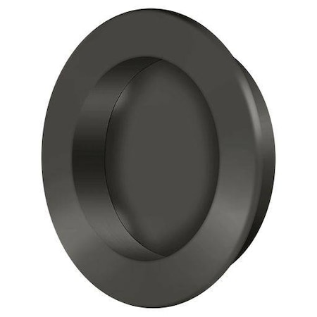 Deltana Round Flush Pull Oil Rubbed Bronze 2-3/8" FP238U10B