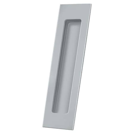 Deltana Flush Pull, Rectangular, Solid Brass, 7" X 1-7/8" X 3/8" Satin Chrome FP7178U26D