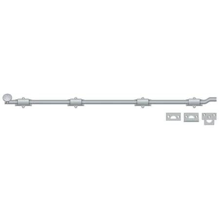 Deltana Surface Bolt With Off-Set, Heavy Duty Satin Chrome 42" FPG4226D