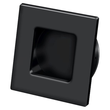 Deltana Square Heavy Duty Flush Pull Black 2-3/4" FPS234U19