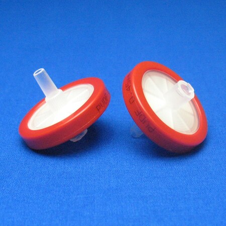 Jg Finneran PVDF Syringe Filter, 0.45 um, Non-sterile, 25 mm, PK100 FPV0425PC