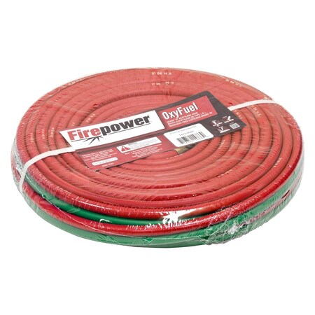 Firepower Dual Line Welding Hose, 1/4"X50' FPW1412-0022