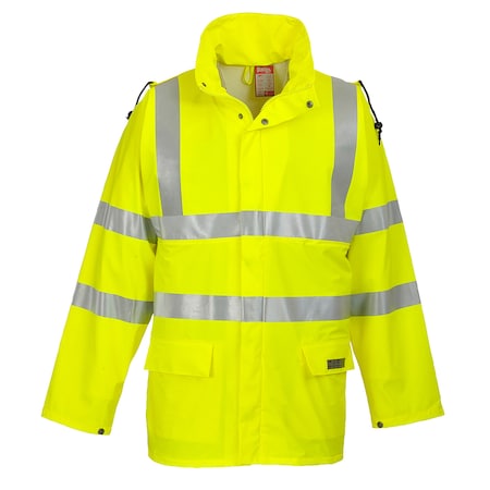 Portwest Sealtex Flame Hi-Vis Jacket, Med FR41
