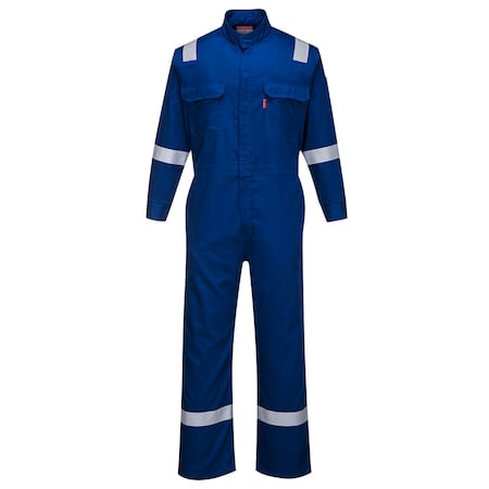 Portwest Bizflame 88/12 Iona Coverall, Med, 8.2 cal/cm2 ATPV, Medium, Bizflame 88/12 Fabric, Zipper FR94