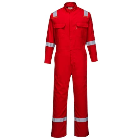 Portwest Bizflame 88/12 Iona Coverall, S, 8.2 cal/cm2 ATPV, Small, Bizflame 88/12 Fabric, Zipper FR94