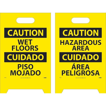 Nmc Caution Wet Floor Cuidado Piso Mojado FS26