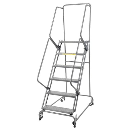 Ballymore Rolling Ladder, Steel, 60 in.H FSH626P