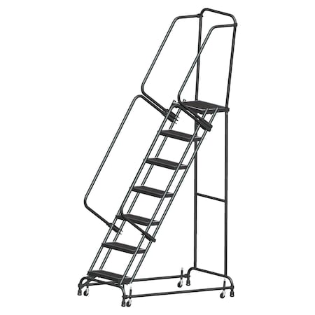 Ballymore Rolling Ladder, Steel, 70 in.H FSH718R