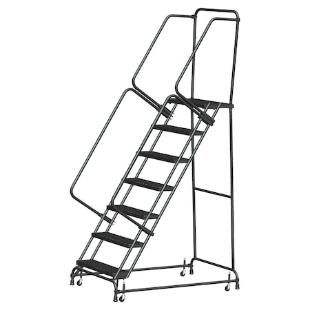 Ballymore Rolling Ladder, Steel, 70 in.H FSH726X