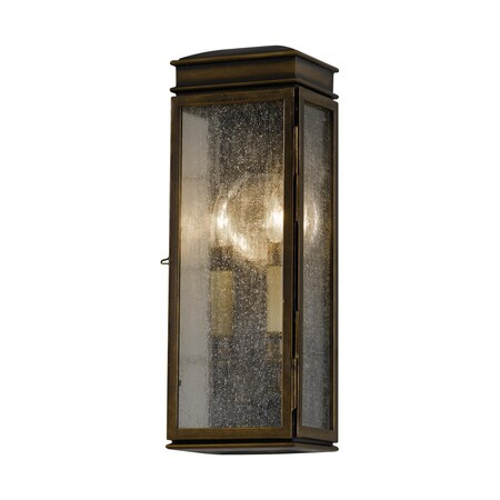 Feiss Whitaker, Two Light, Wall Lantern Astral B OL7400ASTB