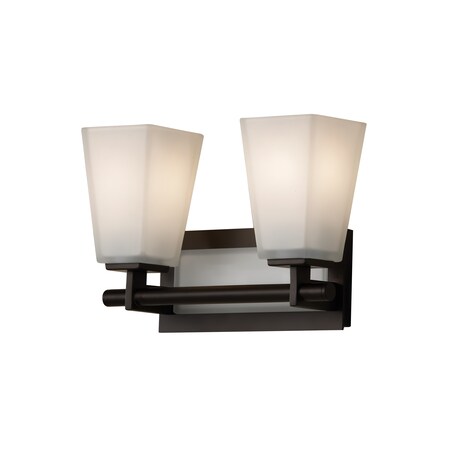 Feiss Clayton, Two Light, Vanity Fixture, Oil Rub VS16602-ORB
