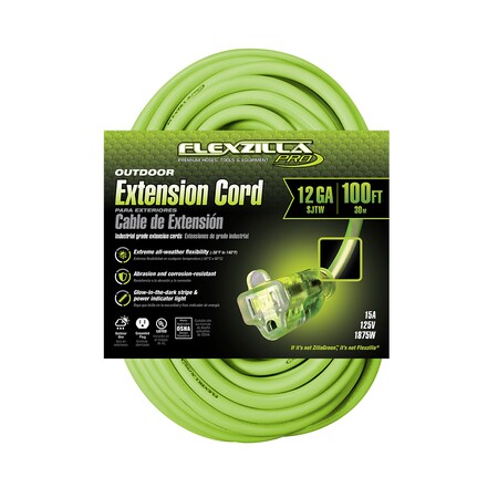 SJTW 100ft Flexzilla 10/3 AWG Pro Extension Cord NEW SJTW 100ft Flexzilla 10/3 AWG Pro Extension Cord NEW