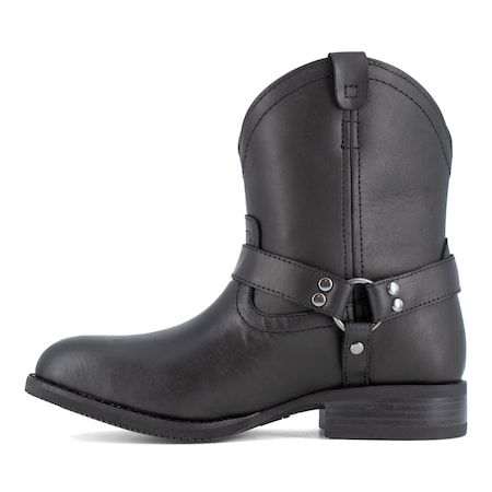 Frye Supply Womens Black Steel Toe Harness Work, 12 M, 5 H