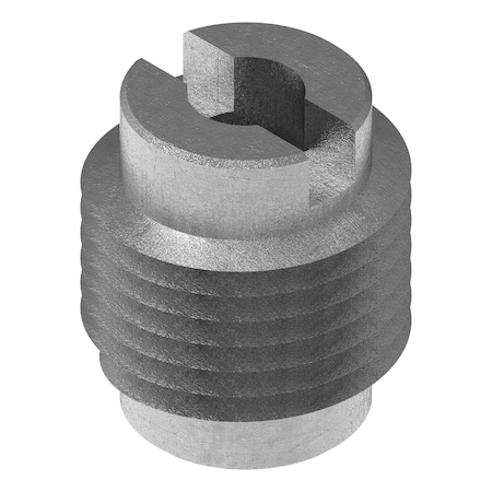 Zoro Select Knife Thread Insert, M3-0.50 Int Thrd Sz, 9.525 mm L, 6.35 mm Dia., 18-8 SS, Plain, 10 PK 400-M3-CR-PK10