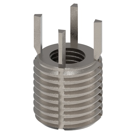 Zoro Select Key Locking Thread Insert, Heavy Wall, 4 Keys, M8-1.00 Int Thrd Sz, M14-1.50 Ext Thrd Sz, 10 PK 217-077566