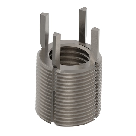 Zoro Select Key Locking Thread Insert, Heavy Wall, 4 Keys, M24-3.00 Int Thrd Sz, M33-2.00 Ext Thrd Sz, 10 PK 217-077375