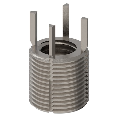 Zoro Select Key Locking Thread Insert, Heavy Wall, 4 Keys, M14-2.00 Int Thrd Sz, M20-1.50 Ext Thrd Sz, 10 PK 217-077370