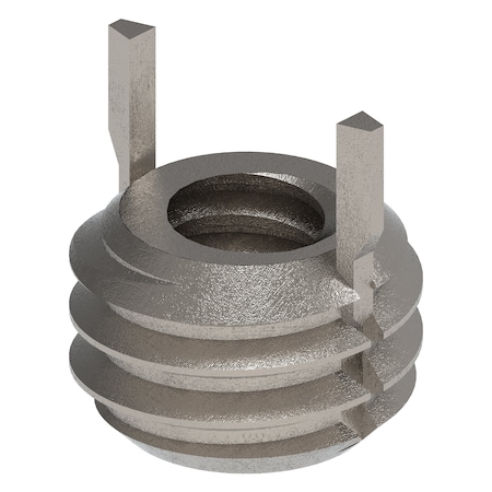 Zoro Select Key Locking Thread Insert, Thin Wall, 2 Keys, No. 4-40 Int Thrd Sz, No. 10-32 Ext Thrd Sz, 10 PK 217-076284