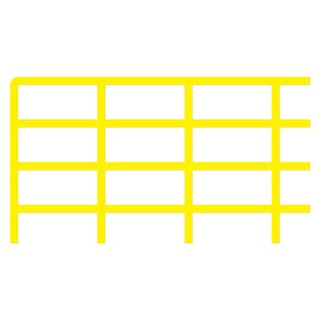 Quick-Grids Grid Magnet, Quick Grid, Yellow 35-801-1523-618
