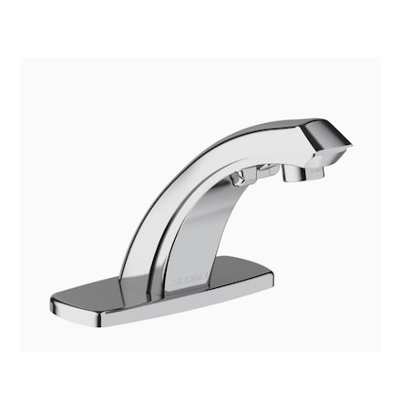 Sloan Sensor Sensor Faucet, Single Hole Mount, Chrome 1 Hole ETF880-4-PLG-CP-0.5-GPM-FCT