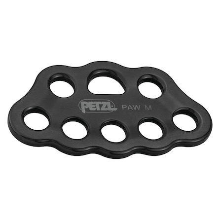 Petzl Paw Rigging Plate, Black, M G063BA01